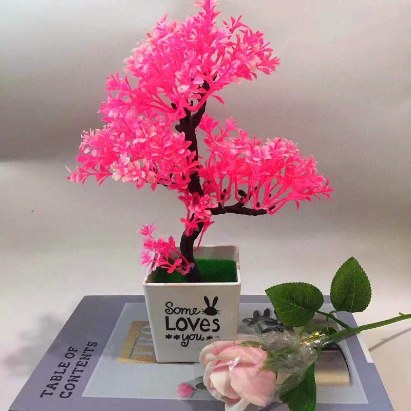 Simulated Flowers Artificial Potted Artificial Plants Ornament For Indoor Decor