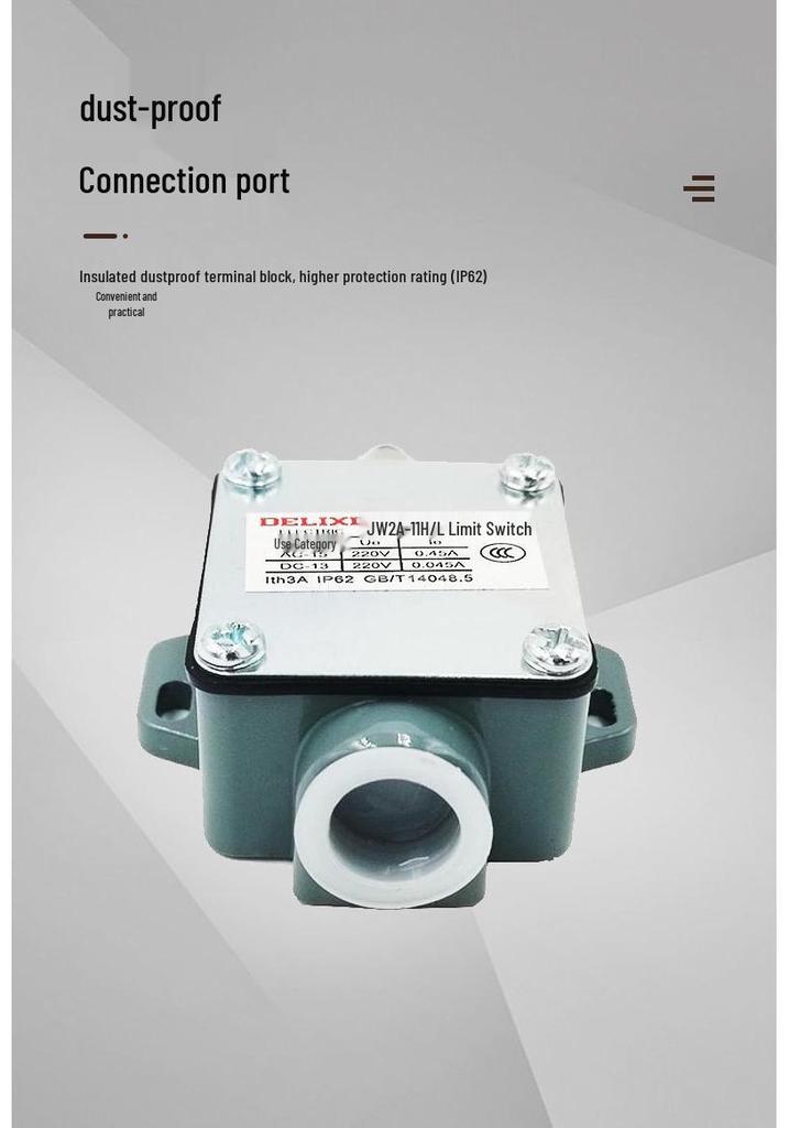DELIXI JW2A-11H/L Micro Limit Switch for CNC Machine Tools