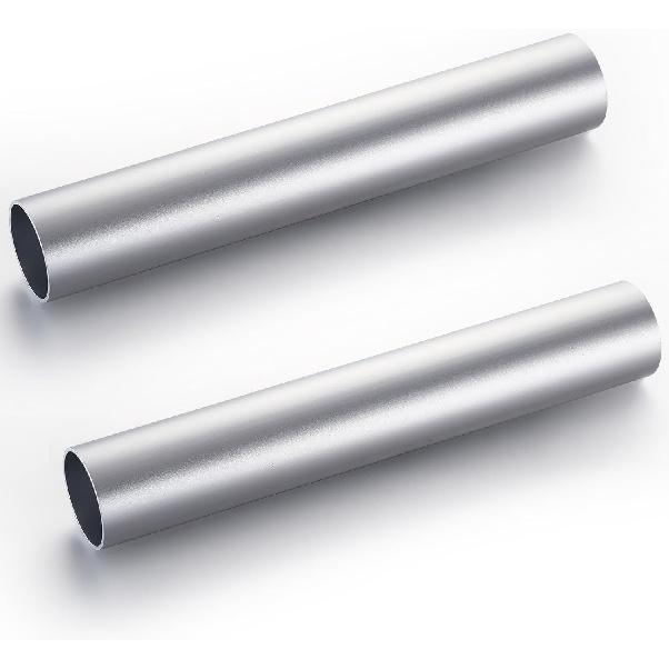 Hicarer 2 шт. 2  (51мм) Алюминиевая трубка ПНП 11,8  300 мм Длина Алюминиевая трубка интеркулера Трубопровод Трубка воздухозаборника Матовая отделка 2  (51mm) Od