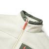 Skechers Fashion Retro Color Block Knitted Jacket Women Jackets Tofu-White L423W011-0211