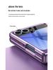 Samsung Z Flip6 Electroplated Full Coverage Drop-proof Case with Integrated Hinge Film