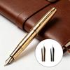 10Pcs Fountain Pen Nib Replacement Metal Fountain Pen Tip For Gothic Base English Handwriting Practice and Sketching