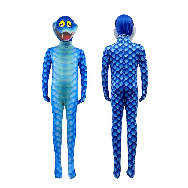 Halloween Zootopia Gary Snake Cosplay Jumpsuit