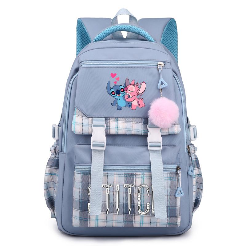 Summer Printed Backpack Junior High School Student High School Student Male Female Student School Bag