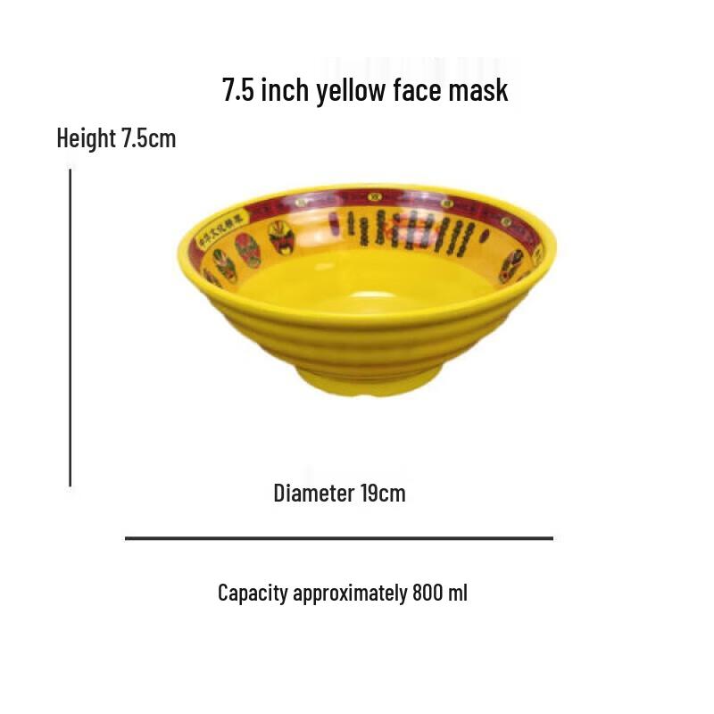 Chinese Style Melamine Noodle Bowl
