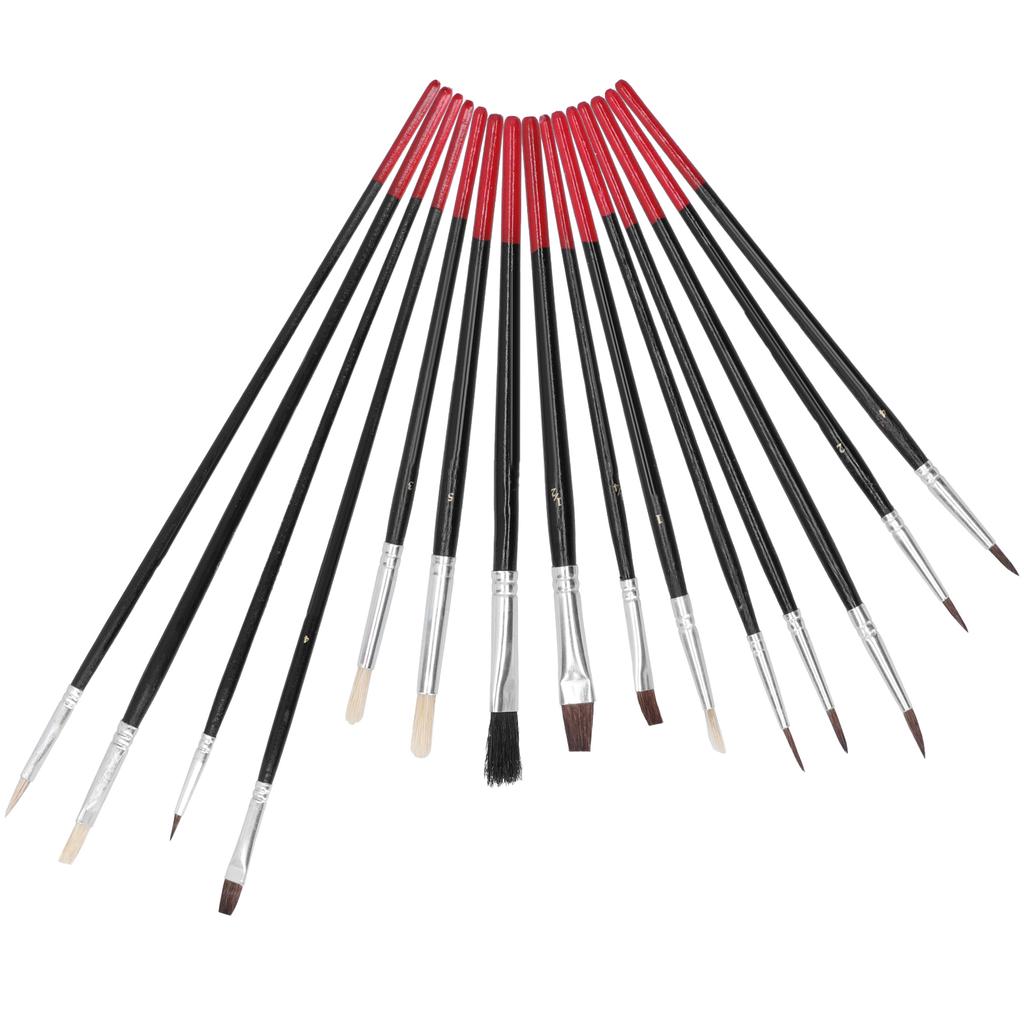 15pcs Art Painting Brushes Set for Gouache Watercolor Acrylic Oil Painting Drawing Brush15pcs Set
