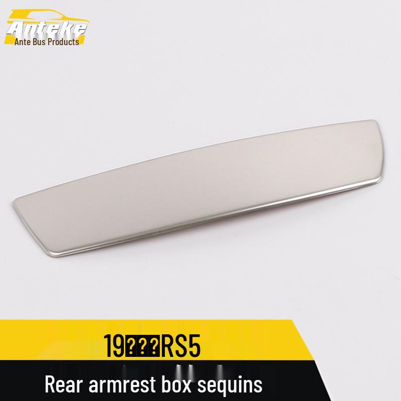 2019 Baojun RS5 Rear Armrest Box Stainless Steel Cup Holder Trim Sticker