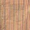Gant 60s 70s Vintage Striped Pattern Long Sleeve Shirt Brown Men's Used