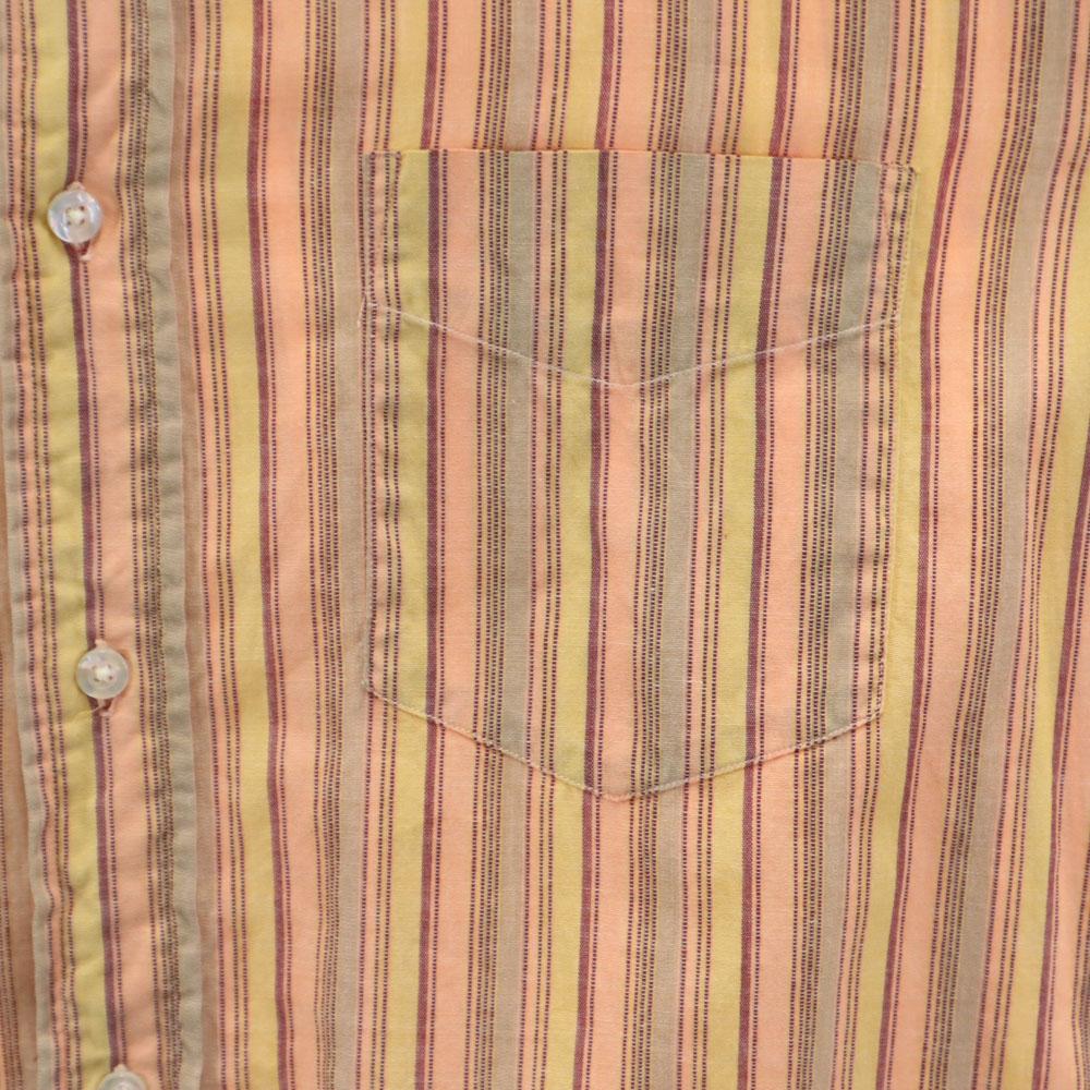 GANT 60s 70s vintage Striped Pattern Long sleeve shirt Brown Men's Used