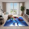 3D Printed Kamen Rider Rug, Suitable for Living Room, Bedroom, Table, Kitchen Doorway, Children's Non-slip Floor Mat.