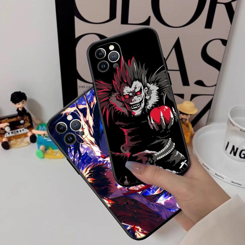 Death Note Phone Case for Samsung Galaxy A11 A12 A13 A15 A52S A53 A55 A56 A70 A71 A72 A73 F06 F16 F56 S10 Plus S10e