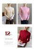 High-End Women's Cashmere Knit Lace Top - Long Sleeve, Half High Collar, Mesh Base Layer for Spring & Autumn