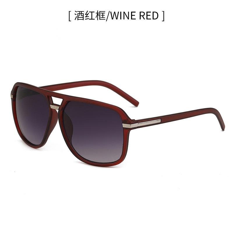 Vintage Large Frame Square Sunglasses Women Brand Designer Fashion Sun Glasses Men's Outdoor Driving Eyewear UV400