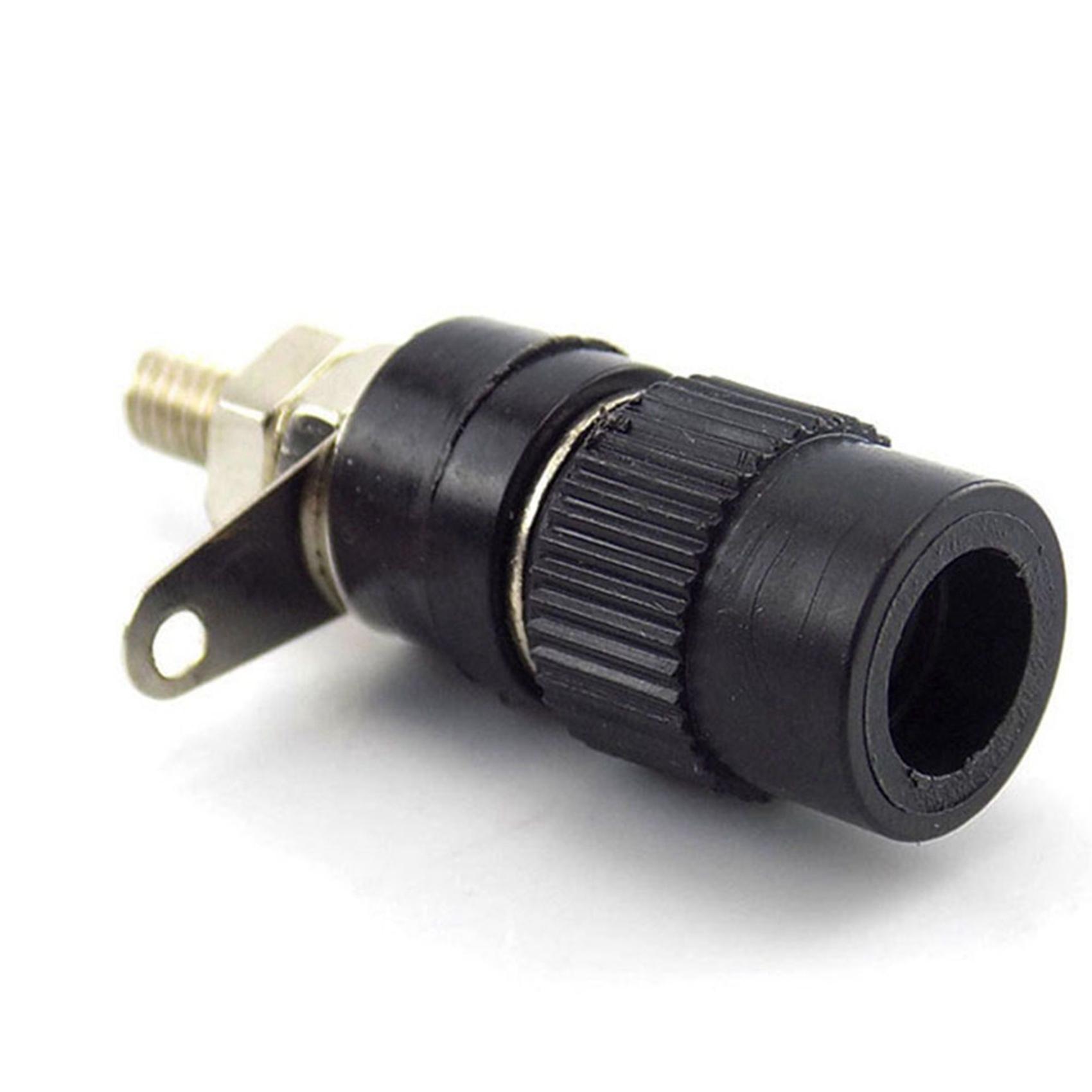 ABUL-10X Banana Plugs Socket Connector Nickel Plated Binding Post Nut Banana Plug Jack Connector лавандовый