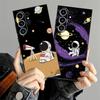 Cartoon Astronaut Case for Samsung Galaxy S26 Ultra S24 Note 20 8 9 10 S20 Ultra S25 Plus S23 S10 S9 S21 FE Funda Phone Cover