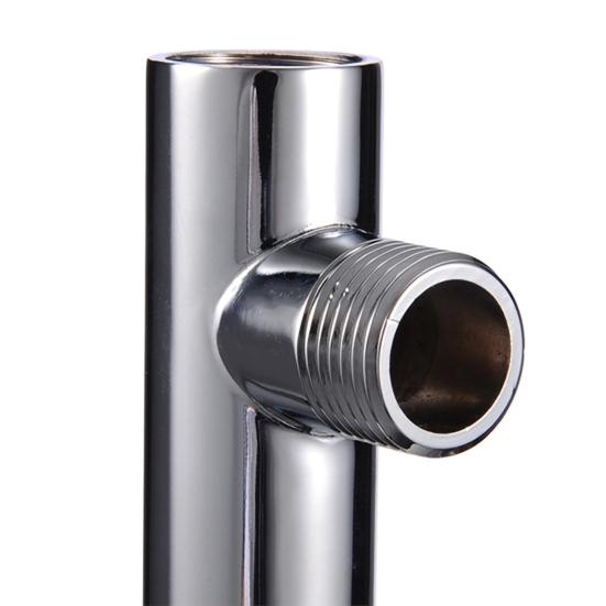 Shower Head Stainless Steel Mount Base Extension Pipe Arm Bathroom Accessories