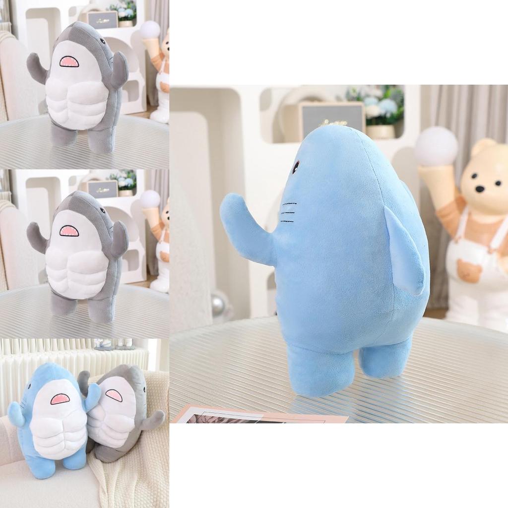 Plush Shark Toy For Men With Soft Pp Cotton Filling For Birthday Gift And Collectors