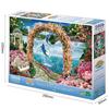 EPOCH 2016 Very Small Piece Jigsaw Puzzle Marine Art Dolphins in the Rose Garden x 75 Includes and point Illustration/Art (50 cm) 23-801s glue,