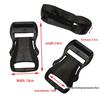 10mm Mini Buckle Nylon Pet Harness for Small Dogs, Adjustable DIY Craft Strap