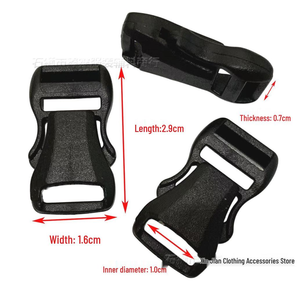 10mm Mini Buckle Nylon Pet Harness for Small Dogs, Adjustable DIY Craft Strap