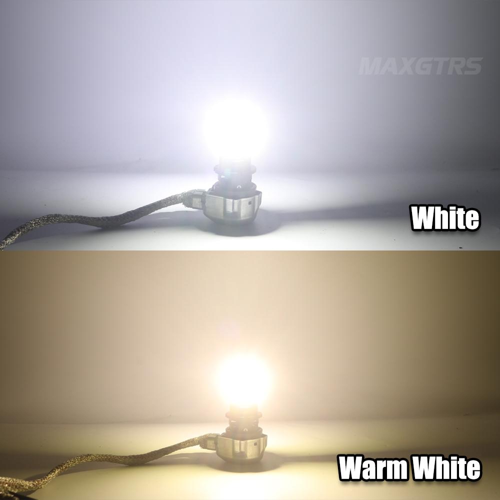 MAXGTRS D1S D3S LED Canbus D2S D4S D1R D2R D3R Headlight 90W 6000K 28000LM Auto Xenon Bulbs Replacement Plug&Play 12V