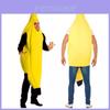 Quirky Banana Costume For Adults Fun Cartoon Performance Outfit For Halloween Festivities
