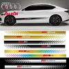 Automobilová emblémová dekorace na bok karoserie, blatník, samolepka, příslušenství pro Audi Quattro RS Sline A2 A3 A4 A5 A6 A7 A8 Q2 Q3 Q4 Q5 Q6 Q7 Q8