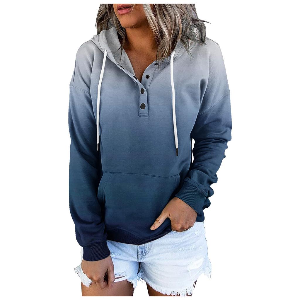Fashion Women   And Winter Printed Long Sleeve Pullover Casual Tops