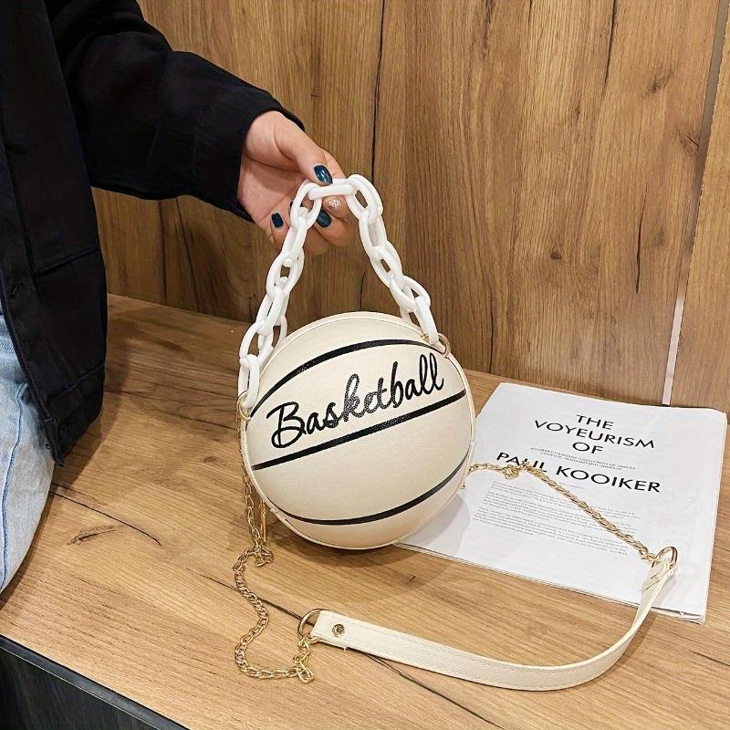 Ladies' Round Ball Bag, with Detachable Shoulder Strap, Multifunctional Shoulder Bag, Korean Style Small Round Bag, Ladies' Bag