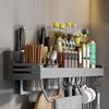 Dannele Punch-Free Wall-Mounted Kitchen Storage Rack