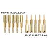 Carburetor Pilot Slow Jets #15-25 #30-40 For Mikuni 34 HS40 HSR VM28/486 TM40 Motorcycle Carburetor Main Jet Kit Carburetors Jets 1