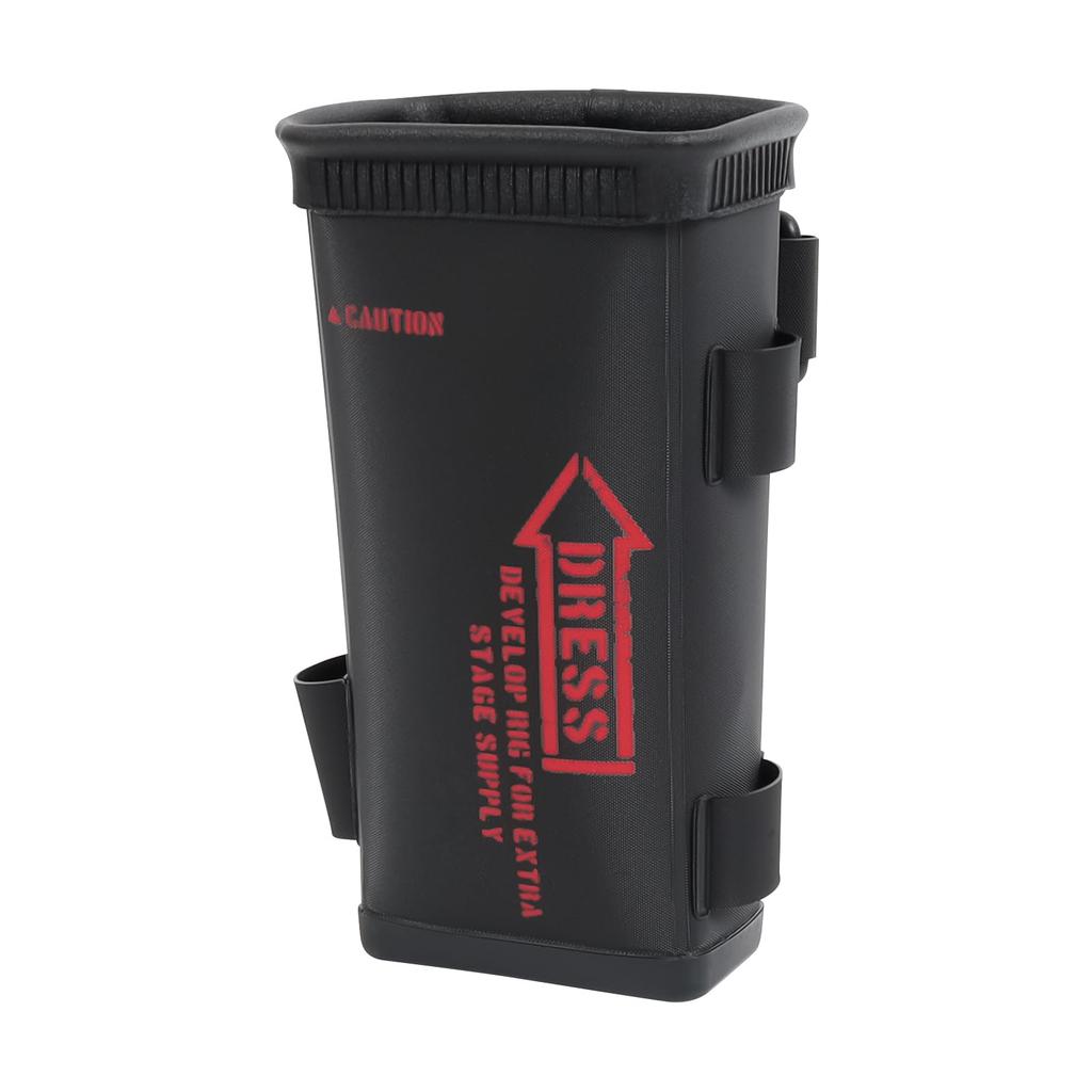 DRESS EVO Black X Red Fishing Tackle Box Tool Case Fish Grabber Multi-Holder Multi-Case