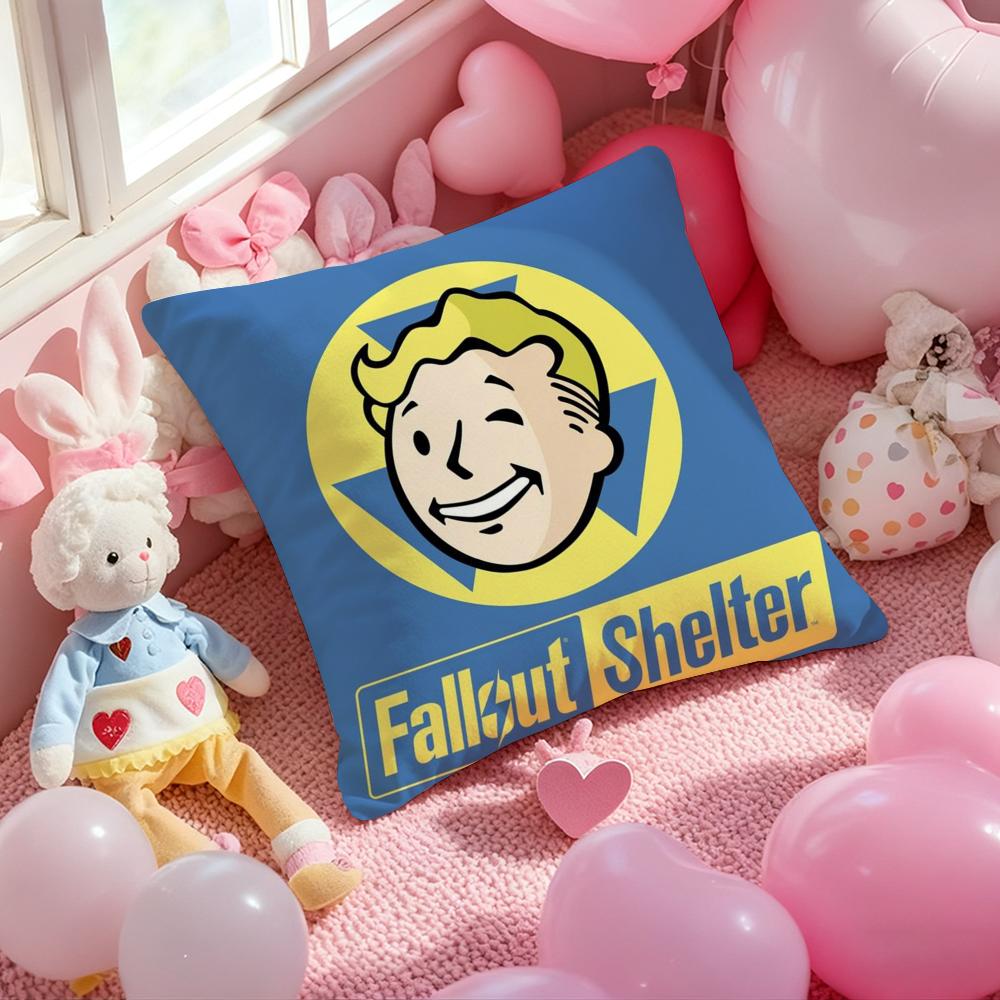 

Смішна Наволочка S-Shelter F-FalloutS М яка Плюшева Тканина Двостороння Друкована Наволочка для Подушки Тепла Зимова Наволочка для Диванної Подушки 30cmx30cm
