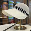 Summer Temperament Sun Hat Quick-drying Hat Can Hang Mask Sun Hat High Ponytail Foldable Thin Duckbill Cap