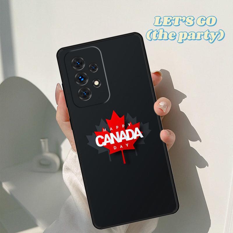 Canada Canadian Flag Phone Case For Samsung Galaxy A42 A31 A40 A51 A71 A32 A80 A91 A52 A72 A73 A20e A21S A50 A70 A11 A12 Cover
