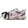New Balance NB 410 Cushioned Slip-Resistant Abrasion-Resistant Breathable Low-Top Casual Running Shoes Unisex Gray Pink MT410KR5(Team147-)
