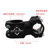 Aluminum Hollow Stem Mountain Bike Handlebar 25.4mm Clamp Diameter Short Bicycle Accessory