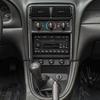 Carbon Fiber Interior Central Console Frame Cover Trim For Ford Mustang 2001-04