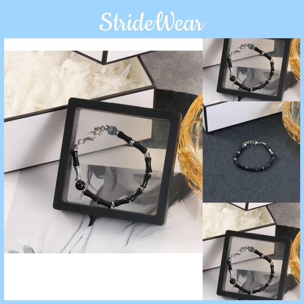 Fashion Unique Design Bracelet For Travel Souvenirs Elegant Black Bamboo Style