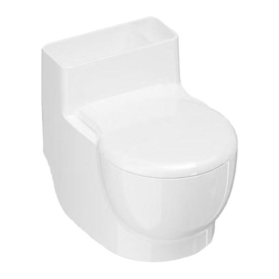 

Туалетна миска для води для кота Смішний туалет у формі дозатор води для домашніх тварин Настінна станція годування з захистом від розливу для котів Маленьких собак білий