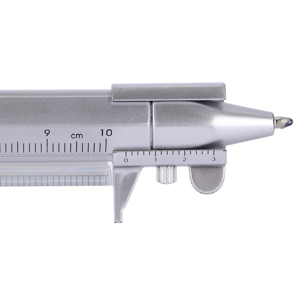 with Blue Refill Caliper Cursor Ballpoint Ballpen Office Supplies Scale Ruler Pen School Gifts
