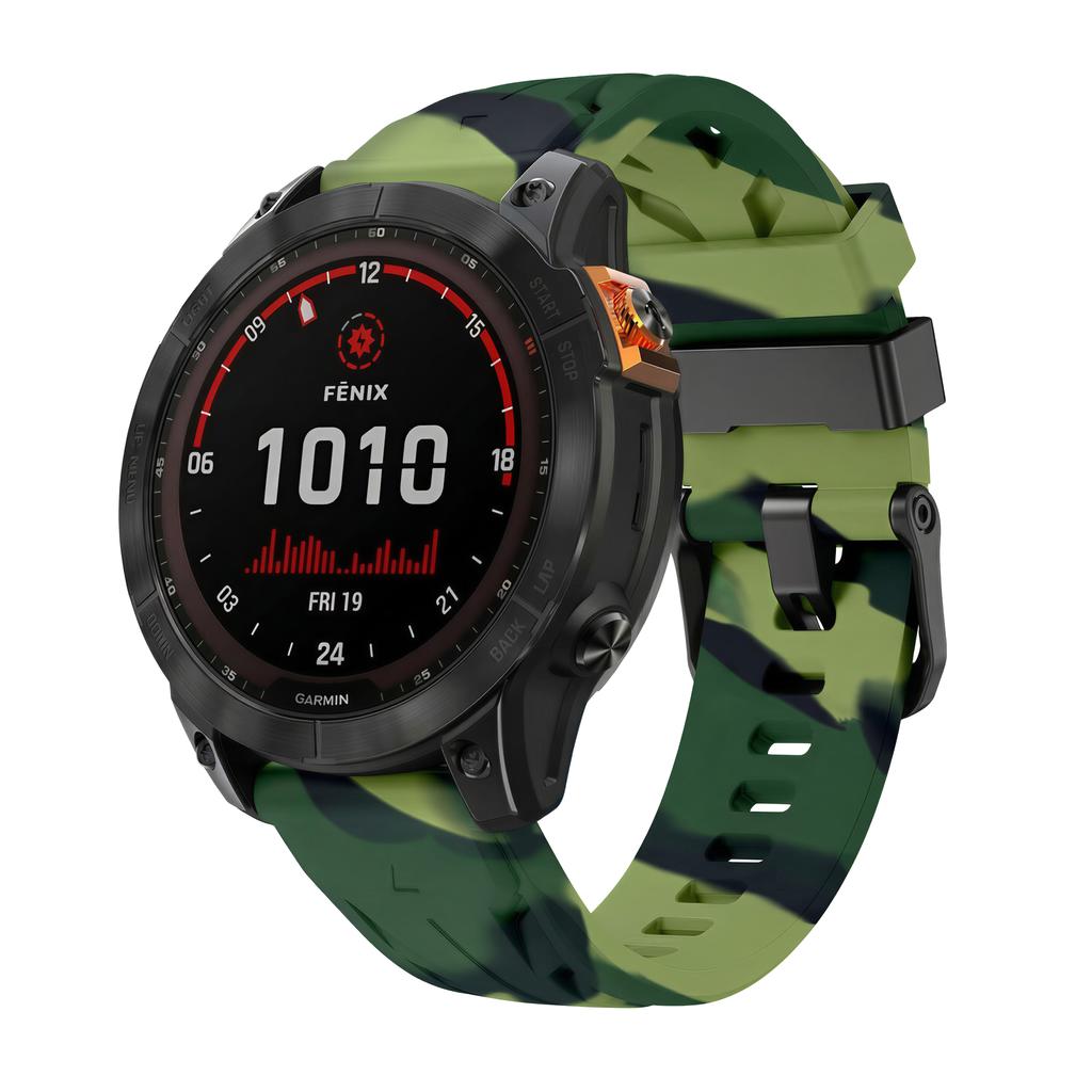 22/26mm Quick Fit Band for Garmin Fenix 8 Pro/Quatix8 47MM Fenix 8 Pro/Quatix8 51MM Silicone Watch Strap for 22/26mm Quick Fit