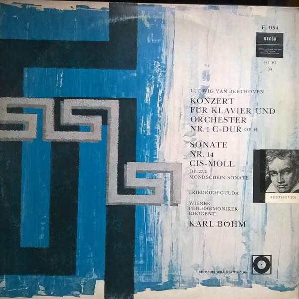 

LP Record LUDWIG VAN BEETHOVEN FRIEDRICH GU Konzert Fr Klavier Und Orchester N BD412B Decca 1968 Germany Classical Used