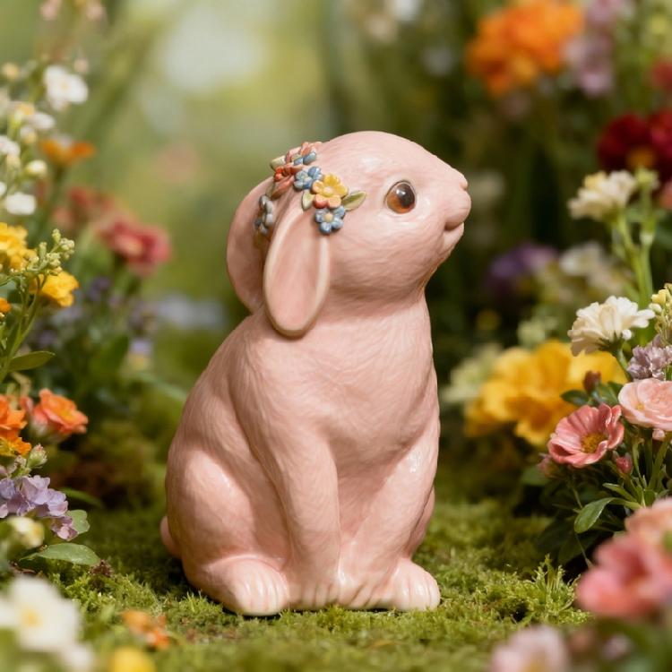 Multifuntional Crafting Mold Rabbit Shape Candle Making Supplies Suitable for Epoxy Resin Crafts and Decorative Ornament
