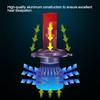 2Pcs H3  80W 8000K LED Fog Light Bulb Lamp Ice Blue12-24V 