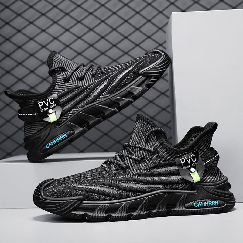 Fashion Casual Sneakers Mens Runing Shoes Outdoor Lightweight Breathable Mesh Increase Comfortable Sports Shoes for Men