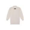 Fear of God Essentials 1977 Series 3/4 Sleeve Mockneck Digital Print Sweatshirt Women Tops Wheat FOG-SS22-67