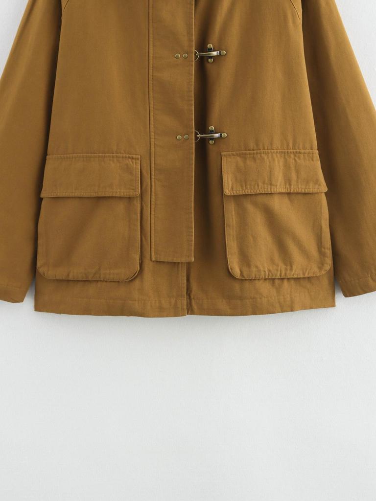 2024 Women's Winter Fashion: European & American Style Cotton-Padded Coat