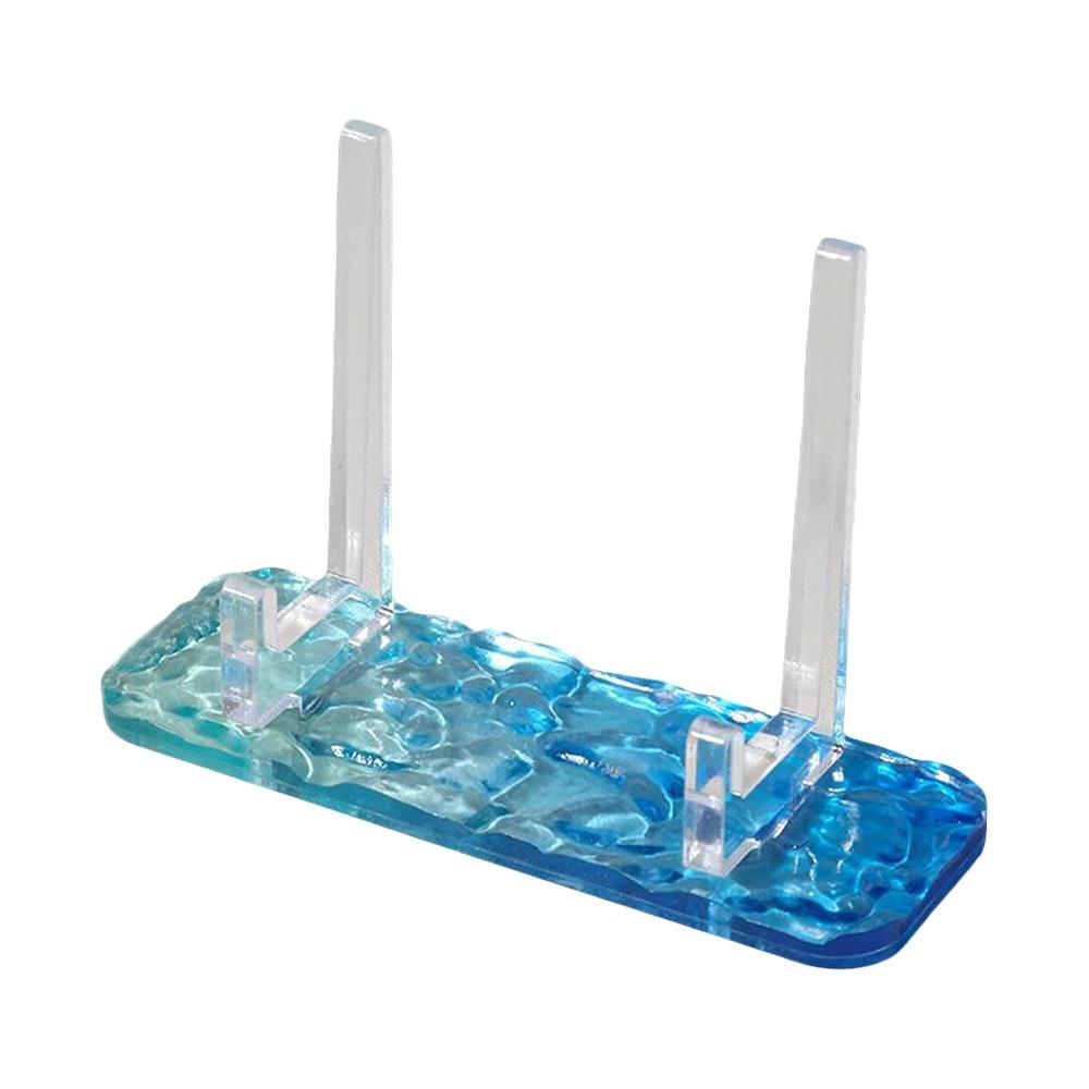 Water Ripple Picture Frames Holder Bracket Home Decor Durable Plate Holder Stand