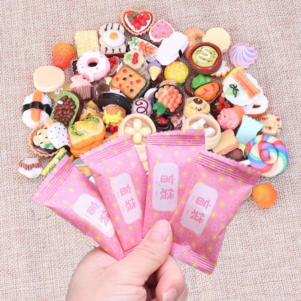 

5 шт. 2 цвета, имитация полуфабрикатов, еда, сделай сам, мини-бутылка, миниатюрные украшения